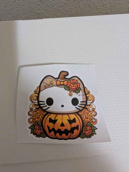 hellokitty halloween sticker